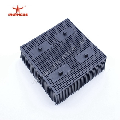 O auto preto de nylon do bloco da cerda do cortador escova 100 x 100 x 42mm para Morgan