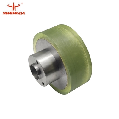 Roda com eixo e revestimento EL95 Parte n.o 050-025-001 para máquina de corte automático