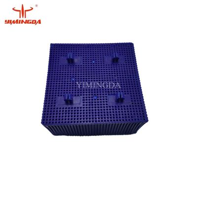 Número da peça 92911003 Cerdas 1,6" Nylon - Pé Quadrado Cor Azul Para Máquina de Corte Automático