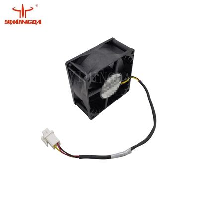 Peça de Reposição para Máquina de Corte de Têxteis Nº 1012453000 / 1011409000 Ventilador, 80x80x38mm, 90CFM, 24VDC