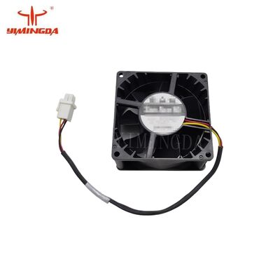 Peça de Reposição para Máquina de Corte de Têxteis Nº 1012453000 / 1011409000 Ventilador, 80x80x38mm, 90CFM, 24VDC